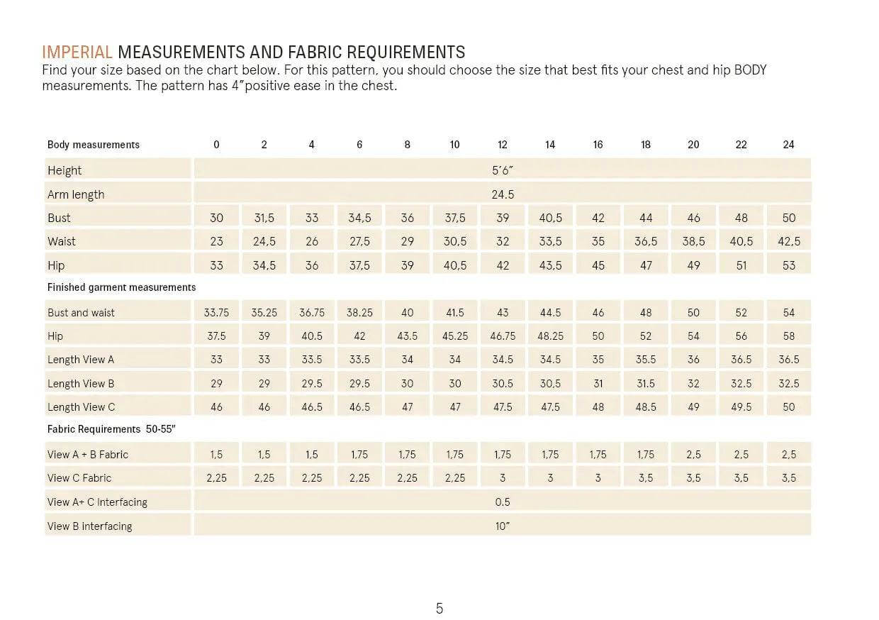 Piper Tunic Sewing Pattern Wardrobe By Me