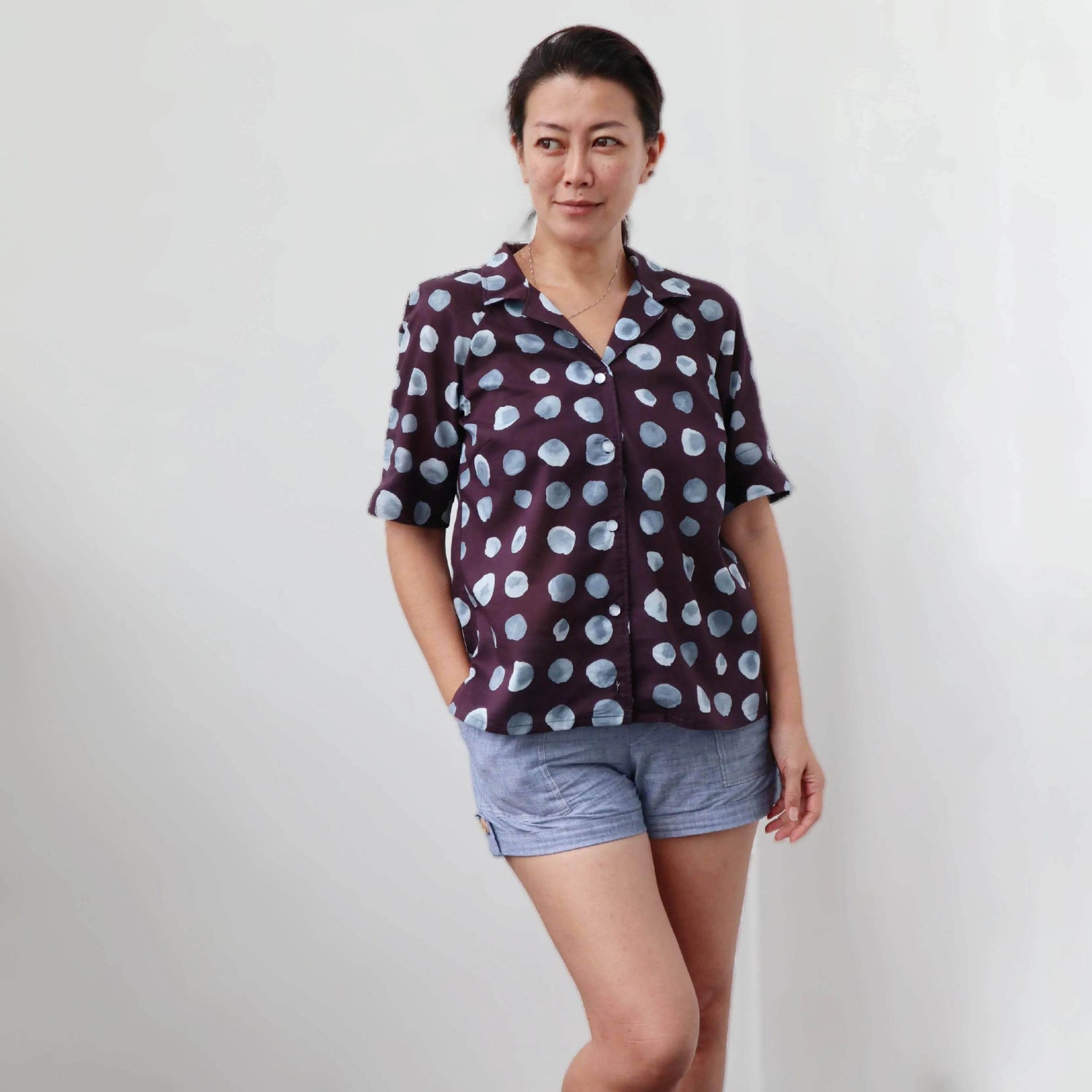 Tropicana Shirt Sewing Pattern Wardrobe By Me