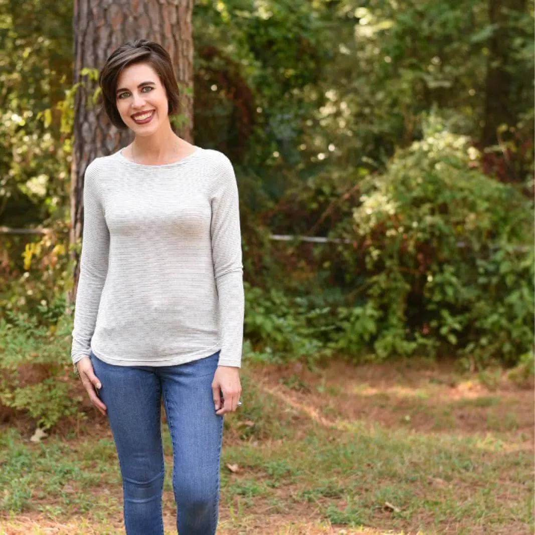 Wardrobe Builder T Shirt sewing pattern Wardrobe By Me