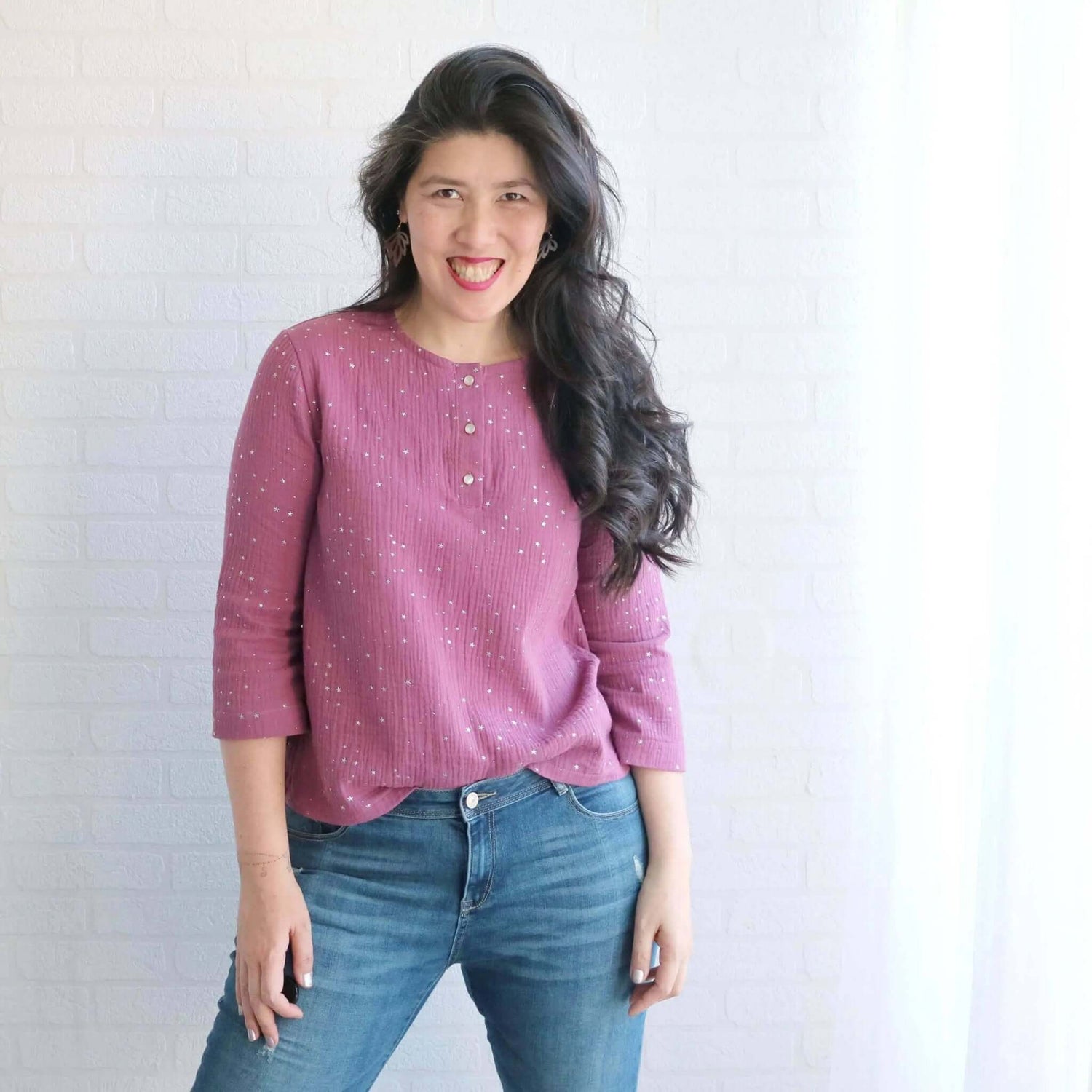 Whisper Blouse Sewing Pattern Wardrobe By Me