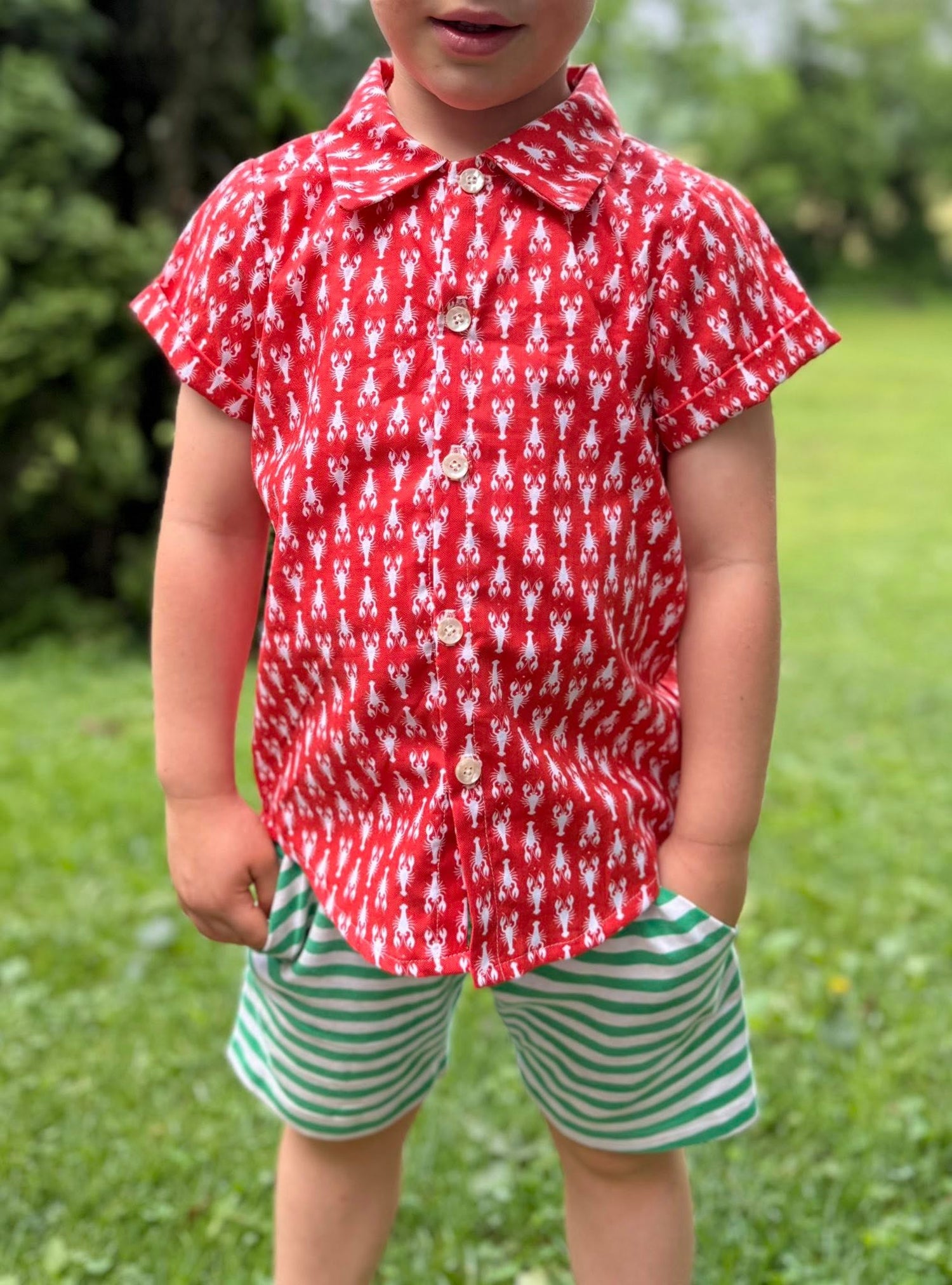 Wind and Fire Shirt Pattern