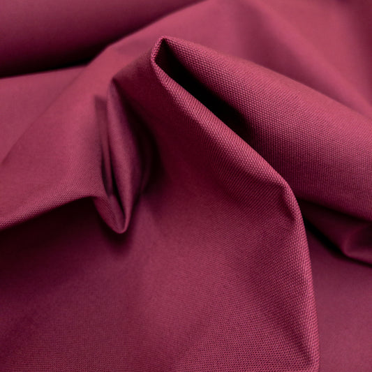 10oz. Organic Cotton Duck Canvas in Plum