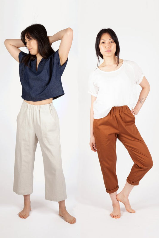Free range slacks pattern by sew house seven
