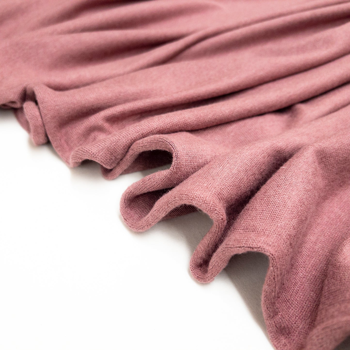 Rayon / Cotton / Modal Knit in Rose Brown