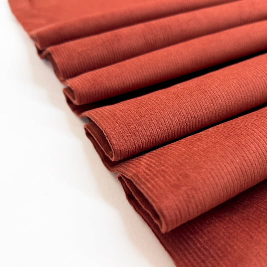 Corduroy 14 Wale in Rust