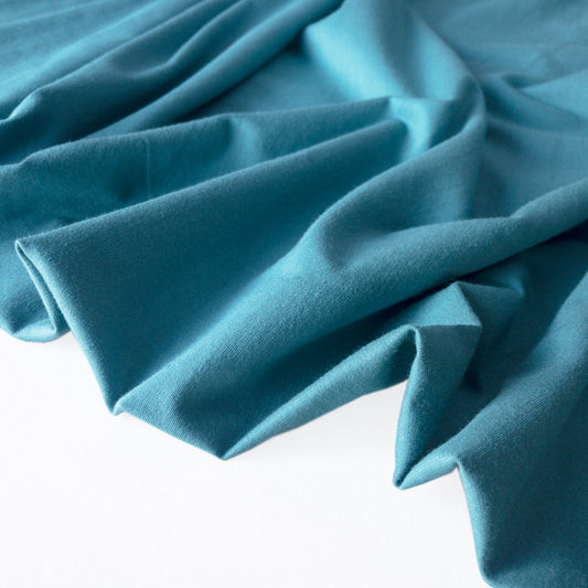 Laguna Cotton Jersey in Eucalyptus by Robert Kaufman