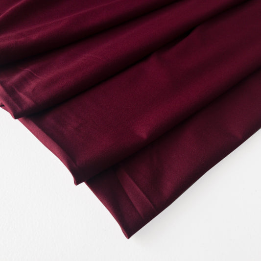 Laguna Cotton Jersey in Maroon by Robert Kaufman