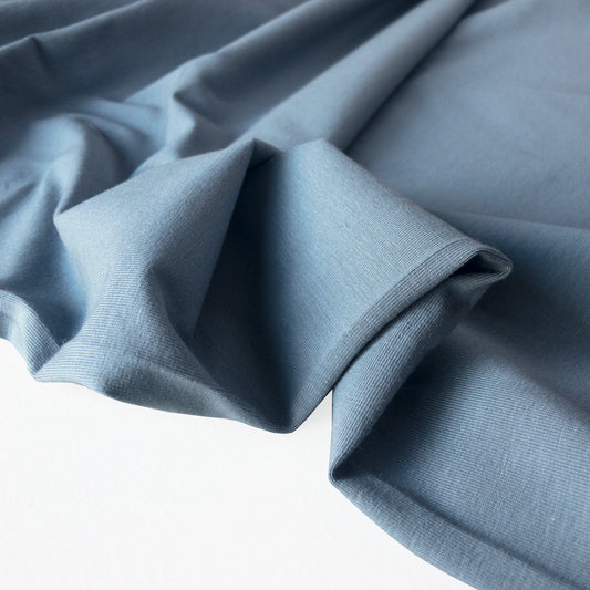 Laguna Cotton Jersey in Slate by Robert Kaufman