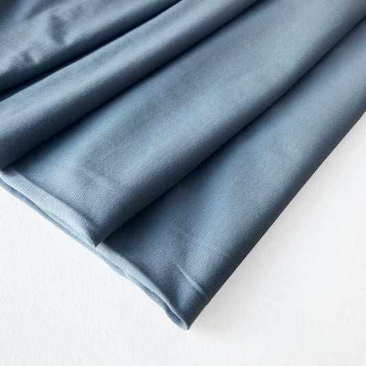 Laguna Cotton Jersey in Slate by Robert Kaufman