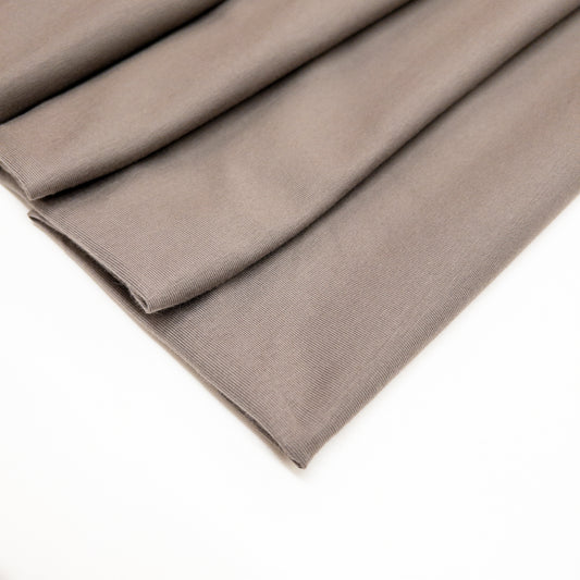 Laguna Cotton Jersey in Taupe