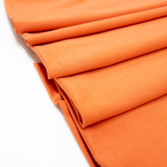 Laguna Cotton Jersey in Terracotta