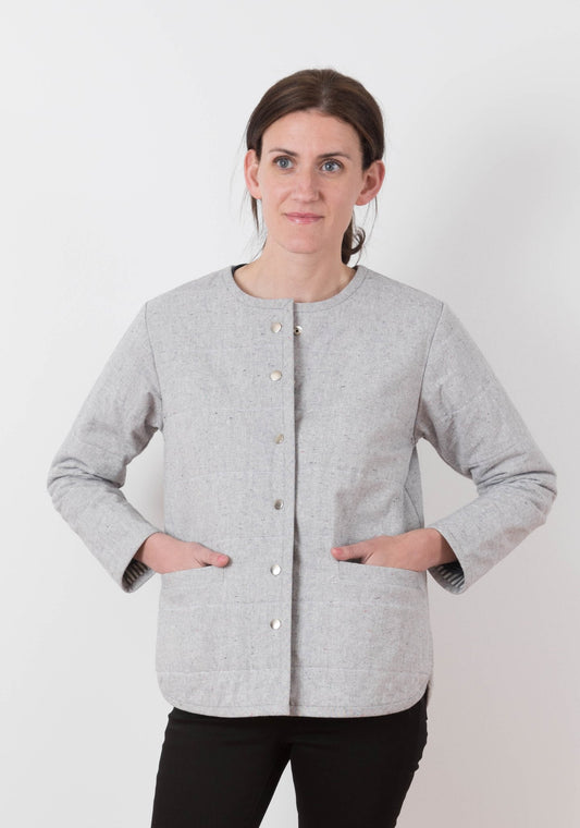 Tamarack jacket sewing pattern by grainline studio