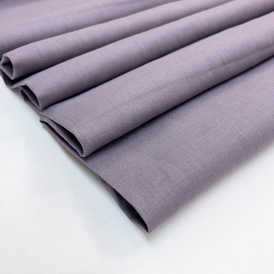 Medium Weight Linen in Purple Ash