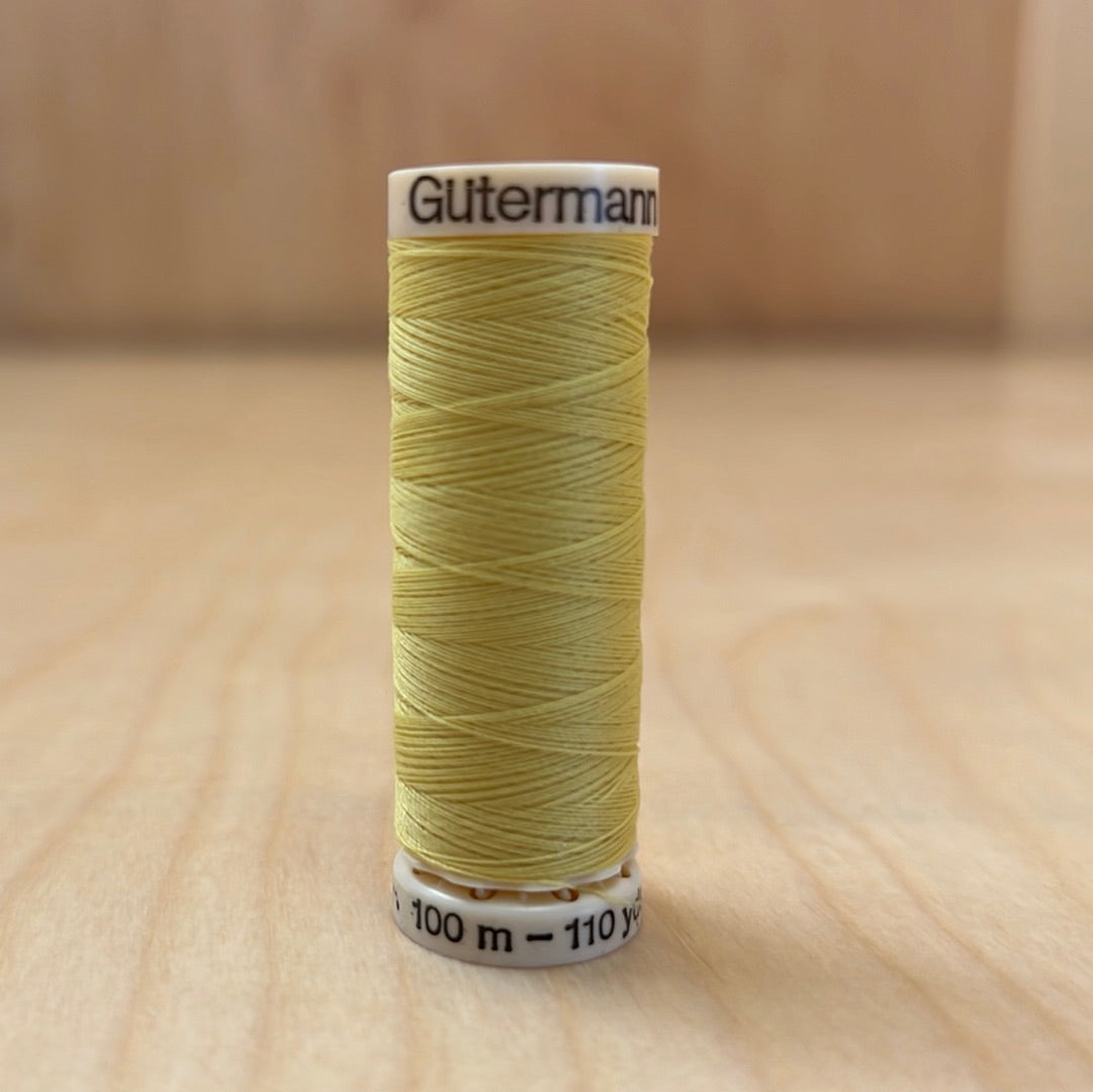 Gutermann Sew-All Thread in Lemon Peel #807 - 110 yards
