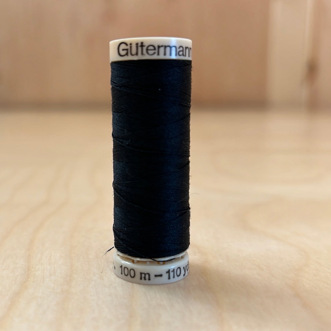 Gutermann Sew-All Thread in Black 10 - 110 yards