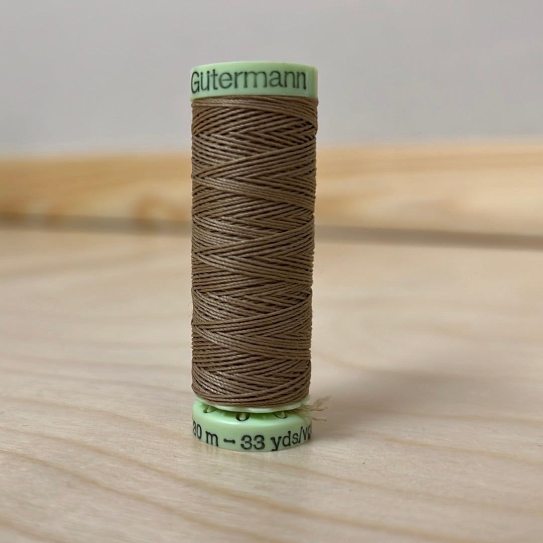 Gutermann Top Stitch Thread in Wheat #520 - 33 yards