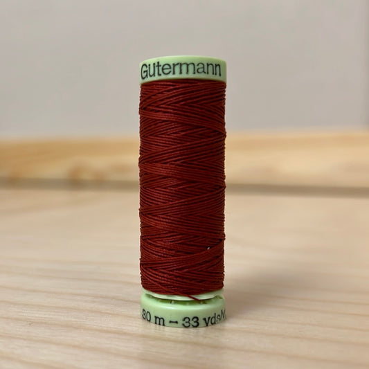 Gutermann Top Stitch Thread in Rust #570 - 33 yards