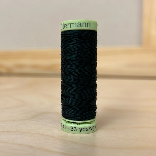 Gutermann Top Stitch Thread in Forest Green #792 - 33 yards