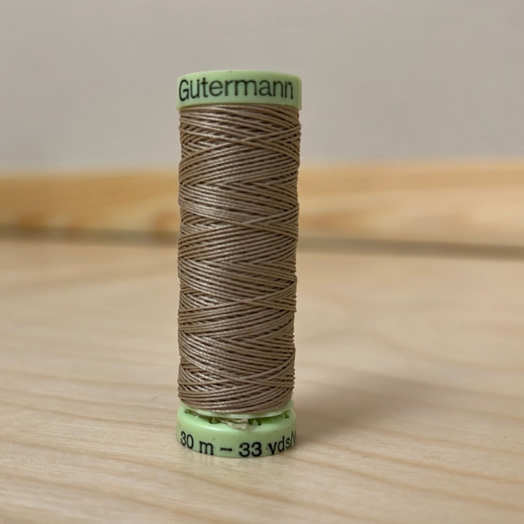 Gutermann Top Stitch Thread in Flax #503 - 33 yards
