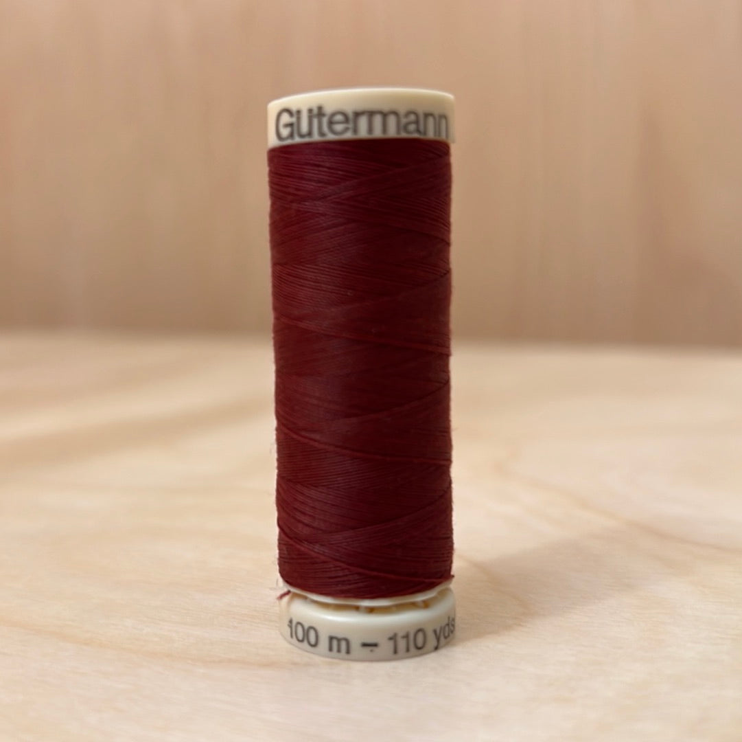 Gutermann Sew-All Thread in Maroon #436 - 110 yards