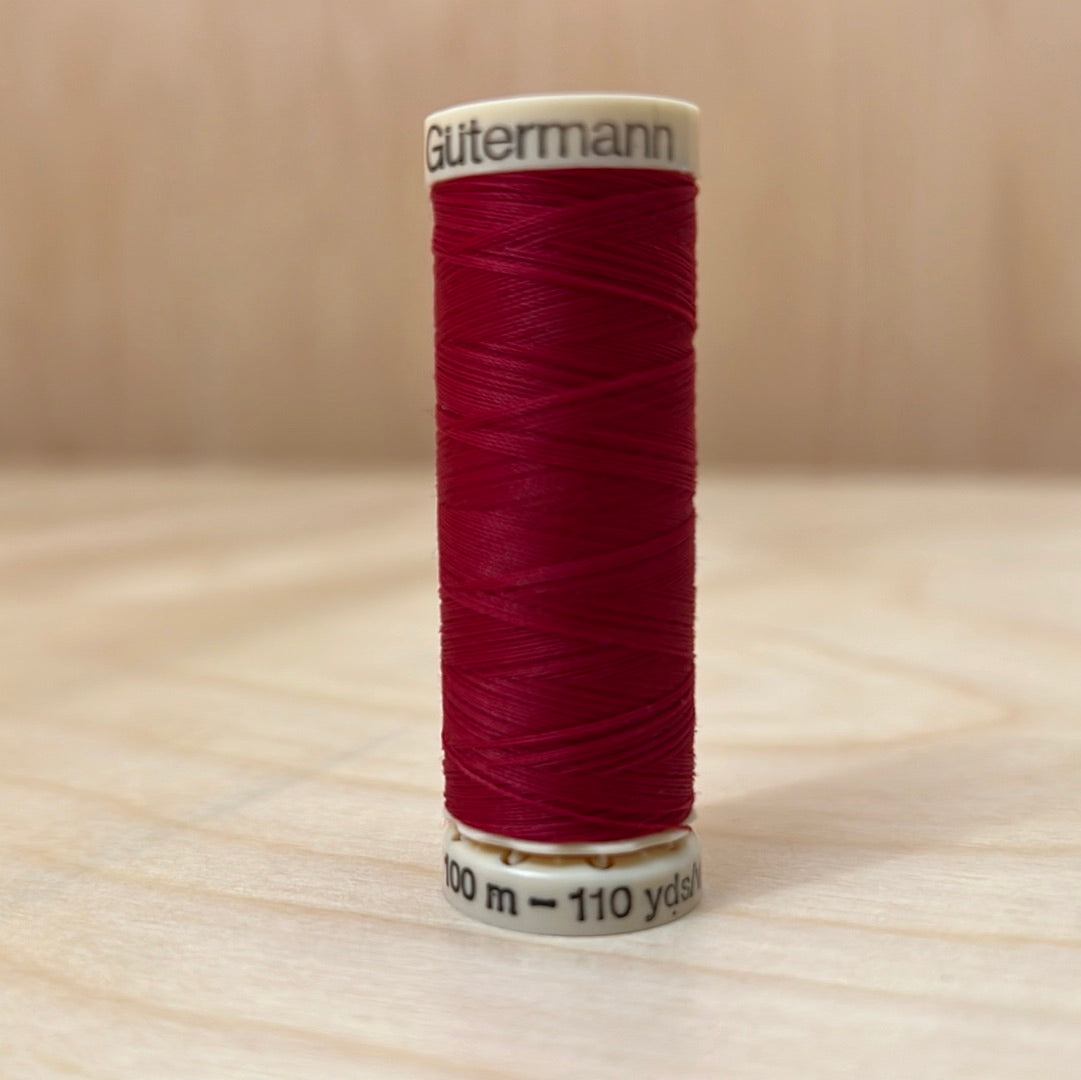 Gutermann Sew-All Thread in Ruby Red #430 - 110 yards