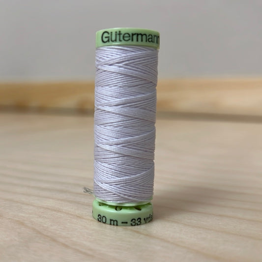 Gutermann Top Stitch Thread in Nu White #20 - 33 yards
