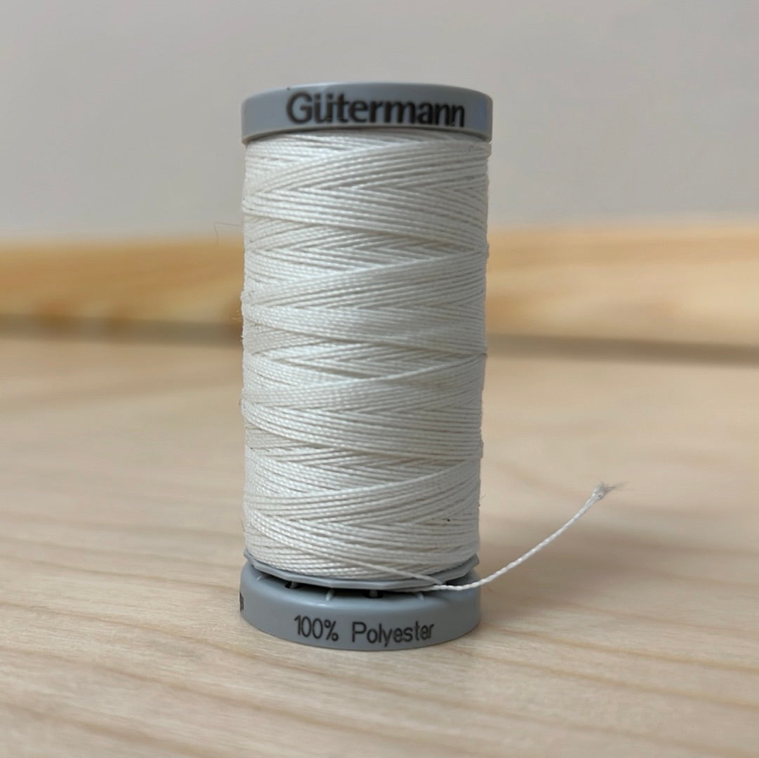 Gutermann Extra Strong Thread in White #800 - 110 yards
