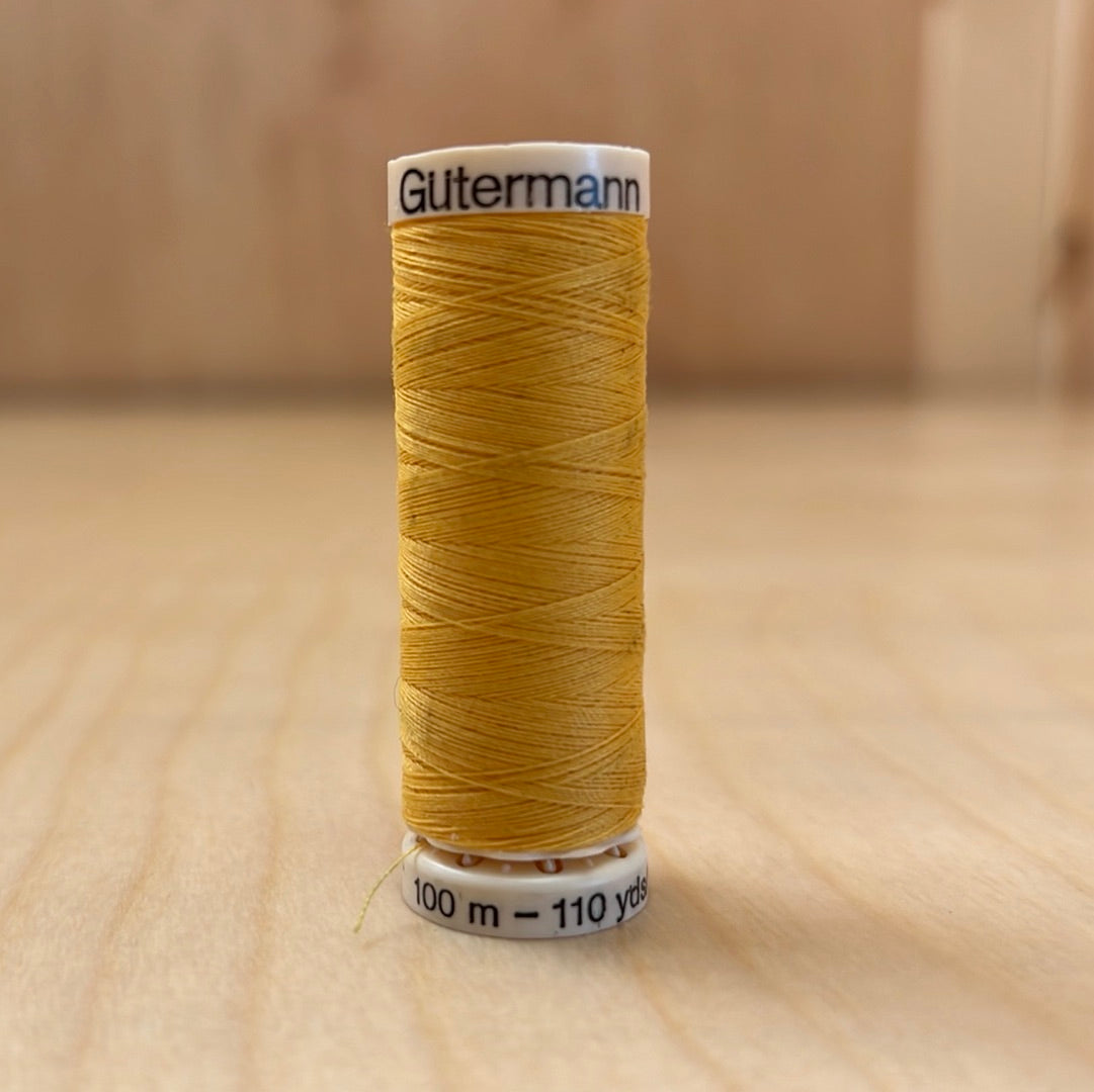 Gutermann Sew-All Thread in Saffron #855 - 10 yards