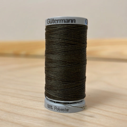 Gutermann Extra Strong Thread in Deep Brown #676 - 110 yards