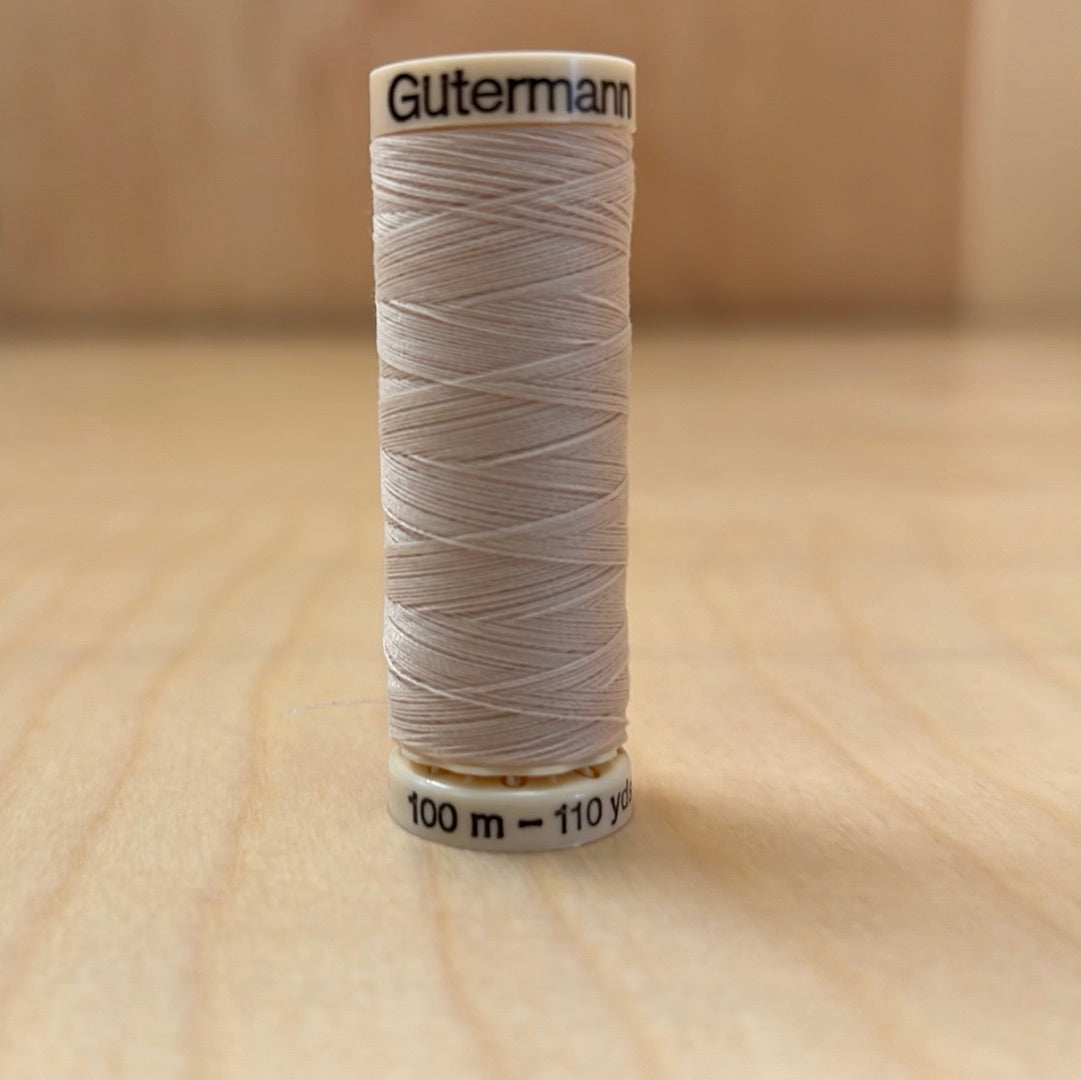 Gutermann Sew-All Thread in Bone #30- 110 yards