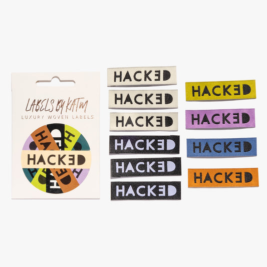 Hacked - Woven Labels